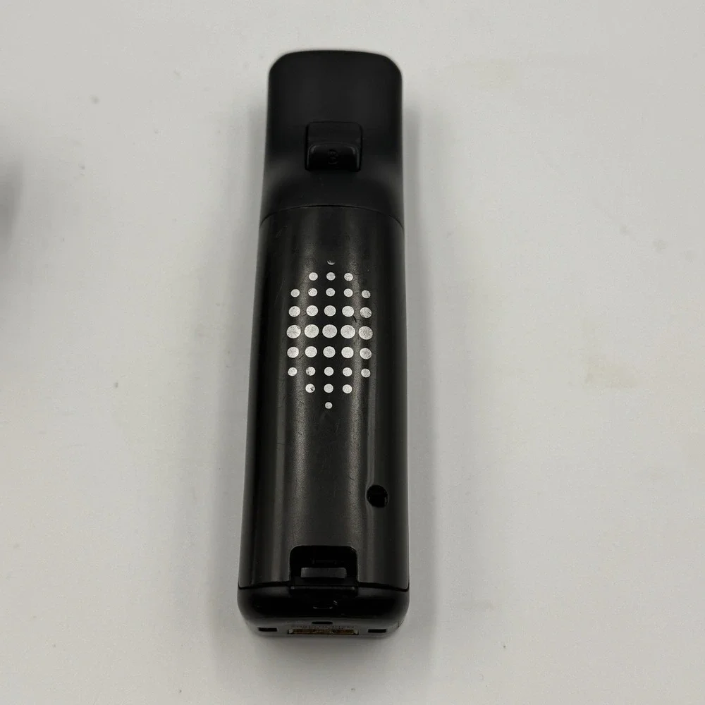 OEM Black Nintendo Wii Motion Plus Controller RVL-036 w/Nunchuk RVL-004 & Sleeve